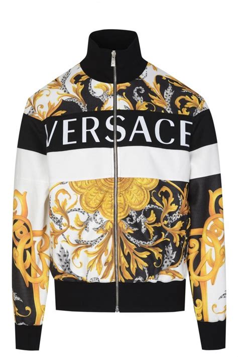 versace performance track mens jackets|Versace jackets for men.